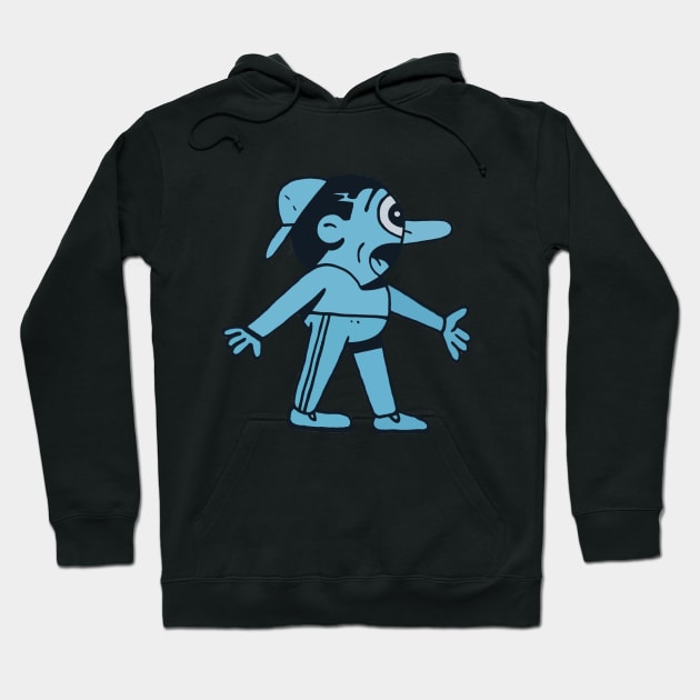 Blueman Hoodie by JonDelorme